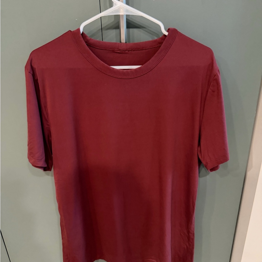 Lululemon Red Fundamental Men's T-Shirt